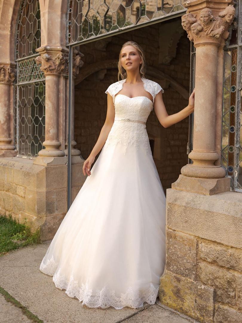 Brautkleid A-Linie/ Pyramide Stil/ Fließender Stil
